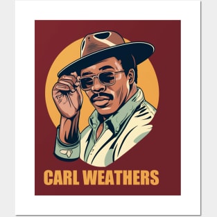 Carl Weathers - Vintage Style Posters and Art